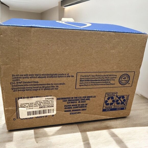 Brita Refillable Filter Packs for Pitchers Dispensers BPA Free 6 count  NEW - Picture 6 of 10